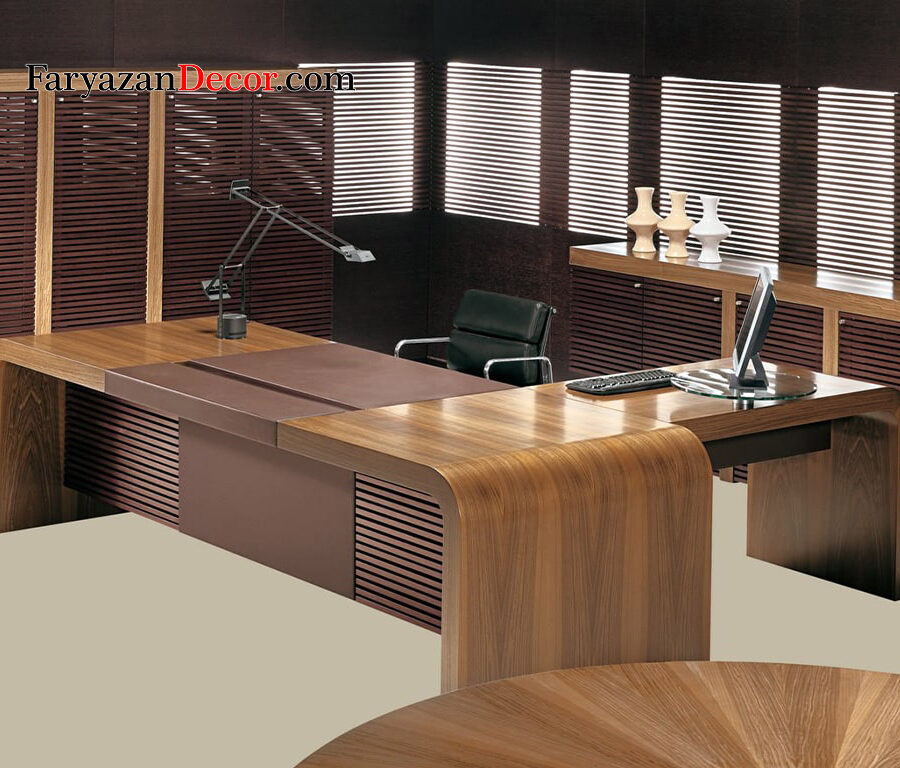 Alternative view of میز مدیریت فریازان دکور مدل M100